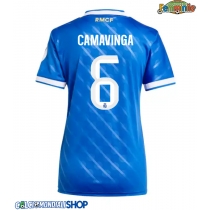 Maglie da calcio Real Madrid Eduardo Camavinga #6 Terza Maglia Femminile 2025-26 Manica Corta